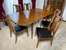 Mid Century Danish Modern Dining Room Suite and More. Beautiful Thomasville Dining Room Suite Image - 11