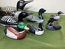 Group Lot of Duck Decoys. Most are signed or stickered by maker. In-house shipping available. Image - 2
