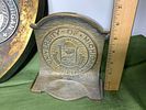 University of Michigan Plaque and Bookends. In-house shipping available. Pickup is Tuesday Image - 1