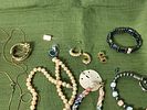 Group Lot of Vintage Jewelry Some Sterling. In-house shipping available. Pickup is Tuesday Image - 4
