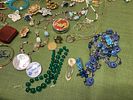 Group Lot of Vintage Jewelry Some Sterling. In-house shipping available. Pickup is Tuesday Image - 12