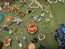 Group Lot of Vintage Jewelry Some Sterling. In-house shipping available. Pickup is Tuesday Image - 13