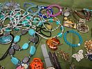 Group Lot of Vintage Jewelry Some Sterling. In-house shipping available. Pickup is Tuesday Image - 18