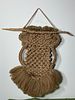 Vintage Macrame Owl. In-house shipping available. Pickup is Tuesday, Marcy 25 from Noon to 3 pm Image - 2