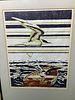 Pair of Jim Whittum Signed and Numbered Screenprints. Ship is 27 x 21 inches. Birds is 26 x 19 Image - 1