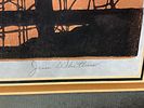 Pair of Jim Whittum Signed and Numbered Screenprints. Ship is 27 x 21 inches. Birds is 26 x 19 Image - 9