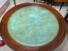 1970s Hollywood Regency Style Chairs and Tables. Round table is 34 inches in diameter. No Image - 3