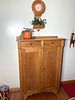 Vintage Country Hutch, Table, Baskets Including Longaberger, Clock and More. Circleville, Ohio Image - 16