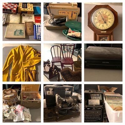 Lot 11481 Singer Featherweight Sewing Machine Clock records