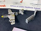 Vintage Airline Ephemera, TWA Deck of Cards, Herpa Model Airline, P51 Warbird Model. Herpa Image - 21