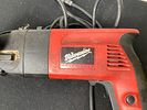 Milwaukee 1/2" Powered Hammer Drill With a Drill Bit. Powers on. Burns in-house shipping is Image - 6