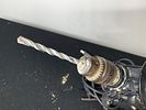 Milwaukee 1/2" Powered Hammer Drill With a Drill Bit. Powers on. Burns in-house shipping is Image - 7