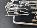 Group Lot of Craftsmen Socket Wrenches & Mixed Sized Extensions. Burns in-house shipping is Image - 5