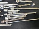 Group Lot of Craftsmen Socket Wrenches & Mixed Sized Extensions. Burns in-house shipping is Image - 6