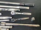 Group Lot of Craftsmen Socket Wrenches & Mixed Sized Extensions. Burns in-house shipping is Image - 7