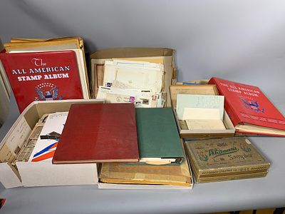 Lot 4146 Whitman The All American Stamp Album and Philatelic