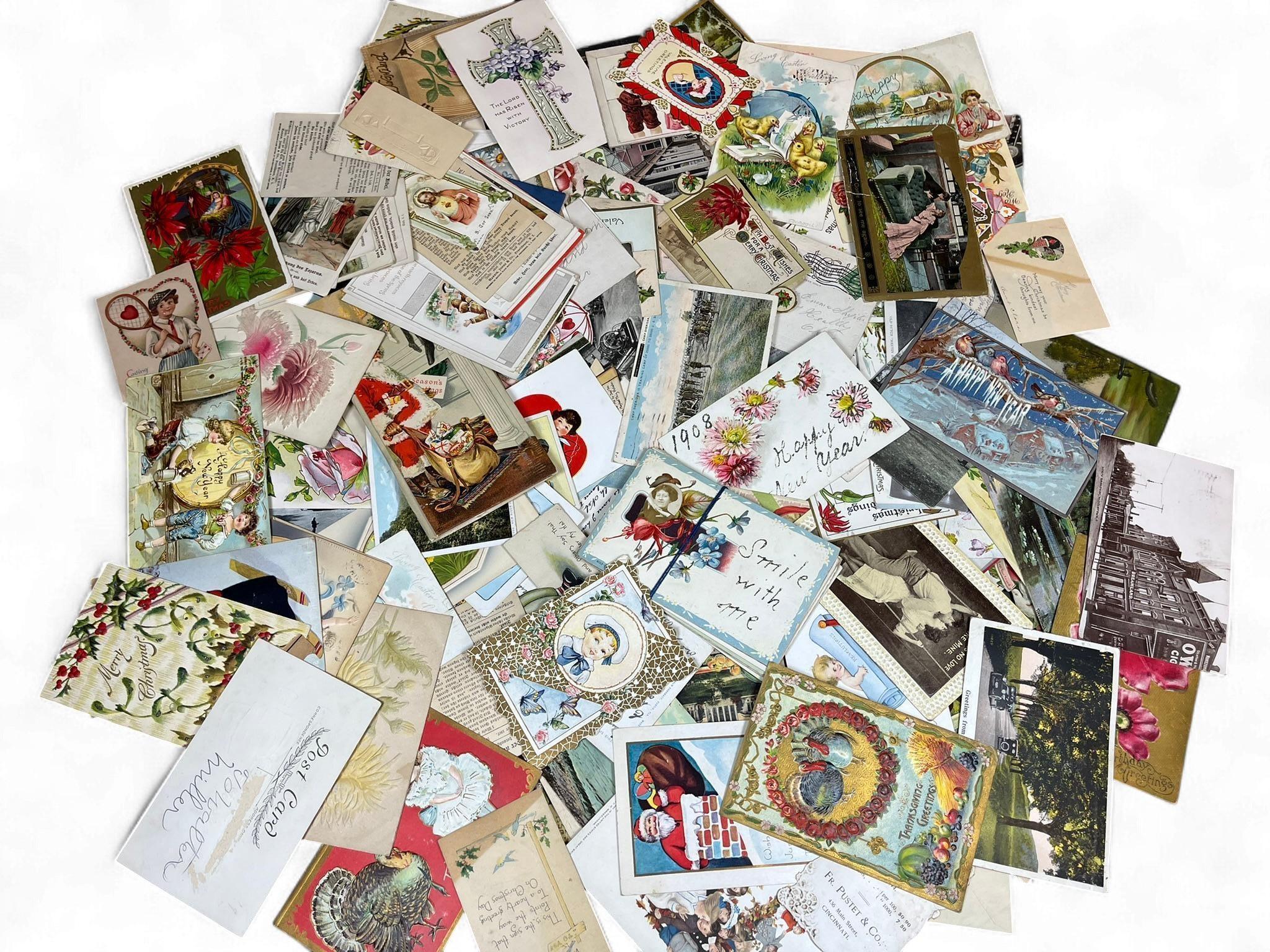 Lot 30414 - A Large Collection of Vintage and Antique Paper Ephemera ...