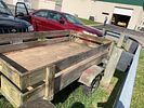 4 1/2' x 8' Utility Trailer Single Axle. With wood box. Payment and pickup by Nov. 7 at 5 pm.Image - 13