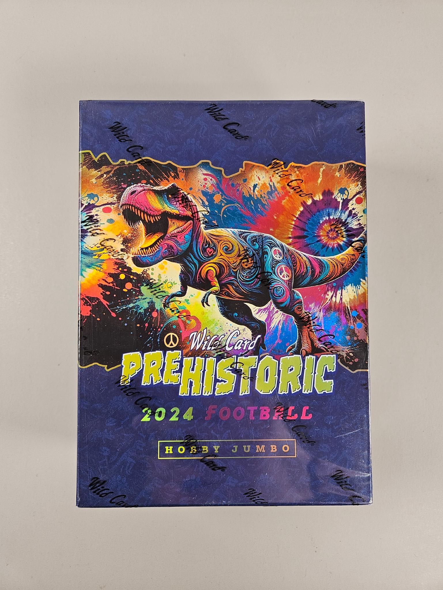 Lot 34710 - 2024 Wild Card Prehistoric Football Hobby Jumbo Box