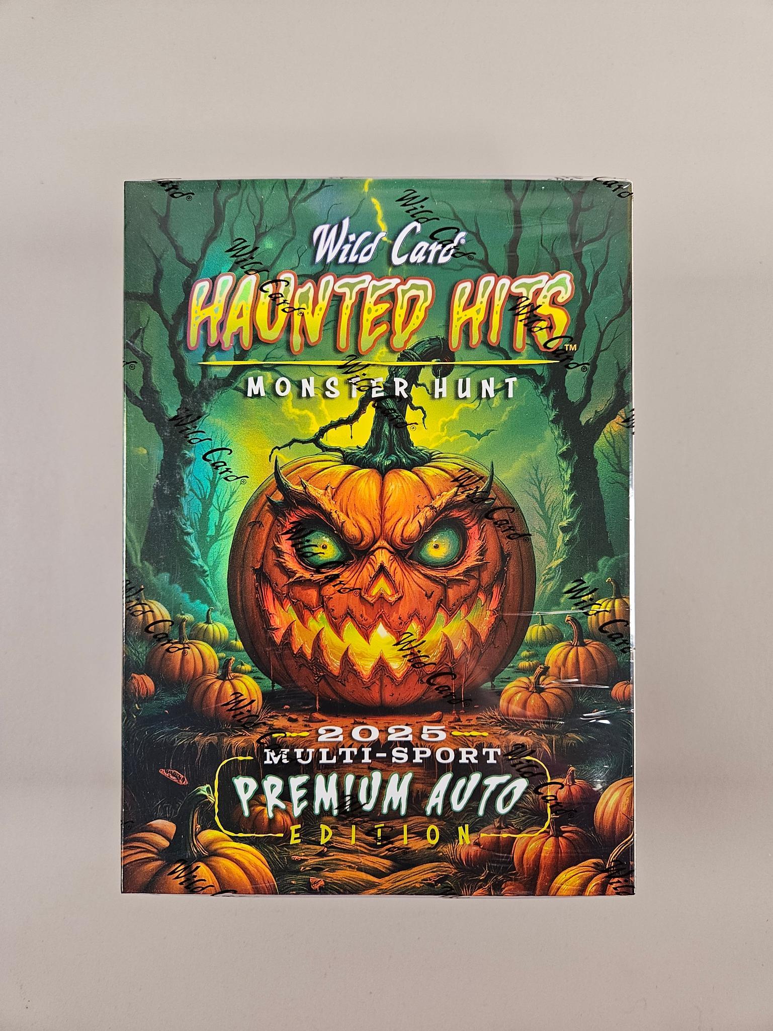 Lot 34736 - 2025 Wild Card Haunted Hits Multi-Sport Premium Auto