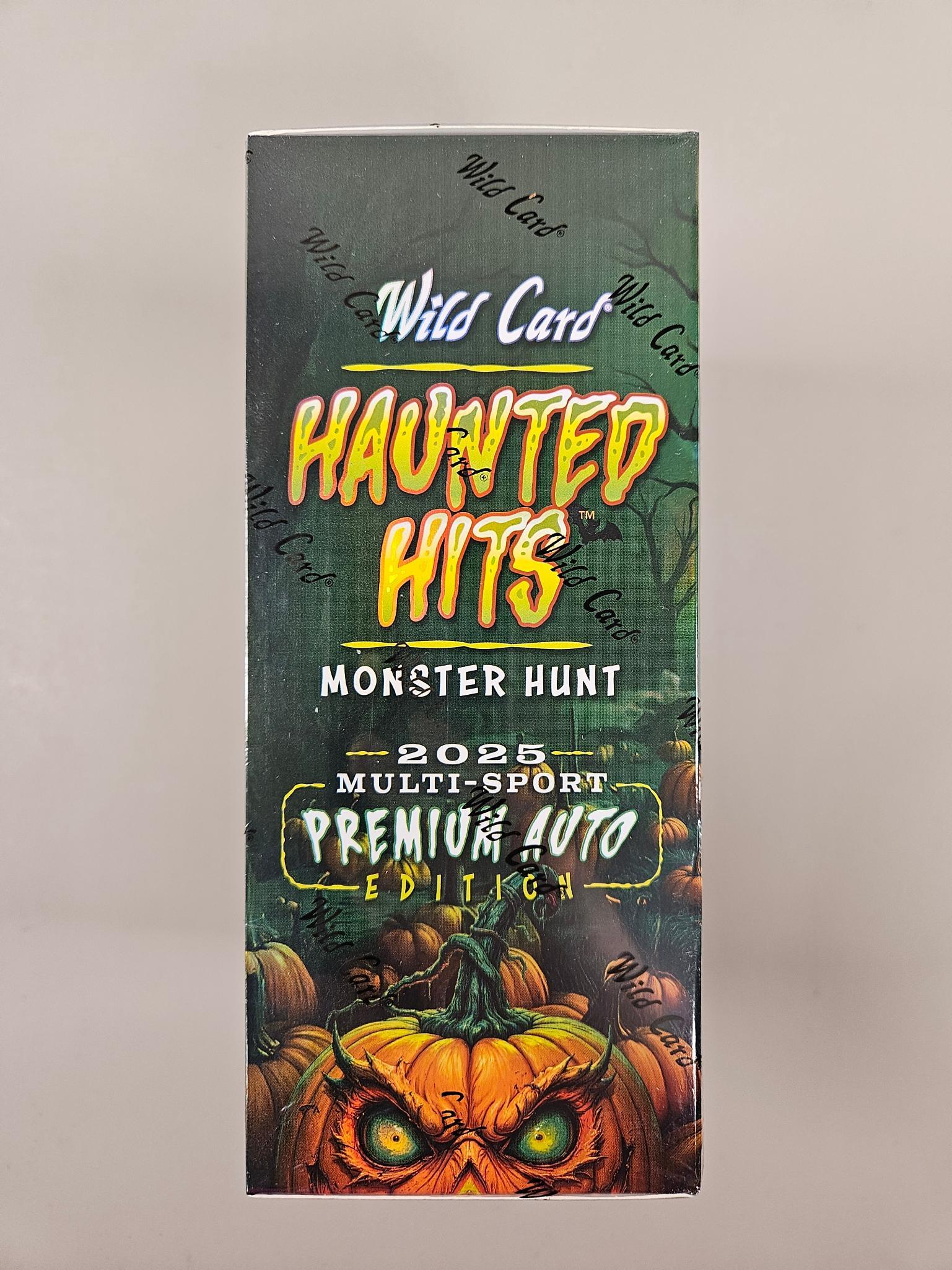 Lot 34736 - 2025 Wild Card Haunted Hits Multi-Sport Premium Auto