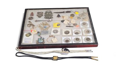 A Collection of Vintage and Antique Jewelry and Collectibles, including Sterling and 10K Gold Items