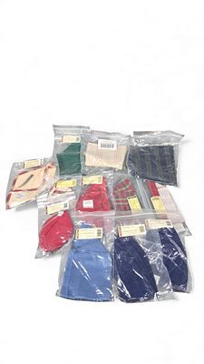 A Collection of Longaberger Fabric Basket Liners. A collection of approximately twelve 