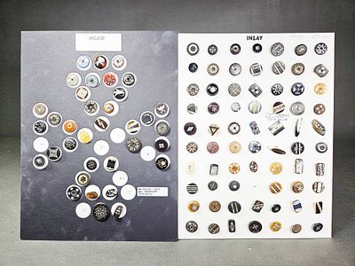 A Collection of Antique and Vintage Assorted Unique Buttons. This assortment of antique and 