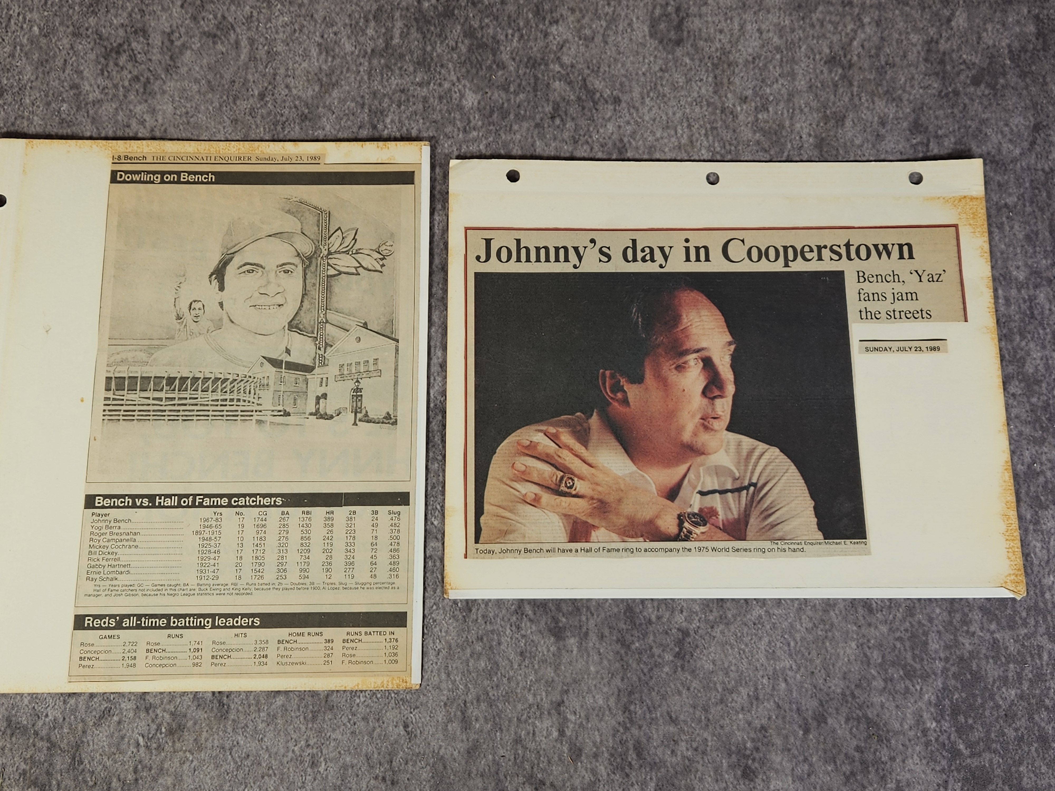 Lot 17644 - A Collection of Cincinnati Reds and Major League Baseball ...