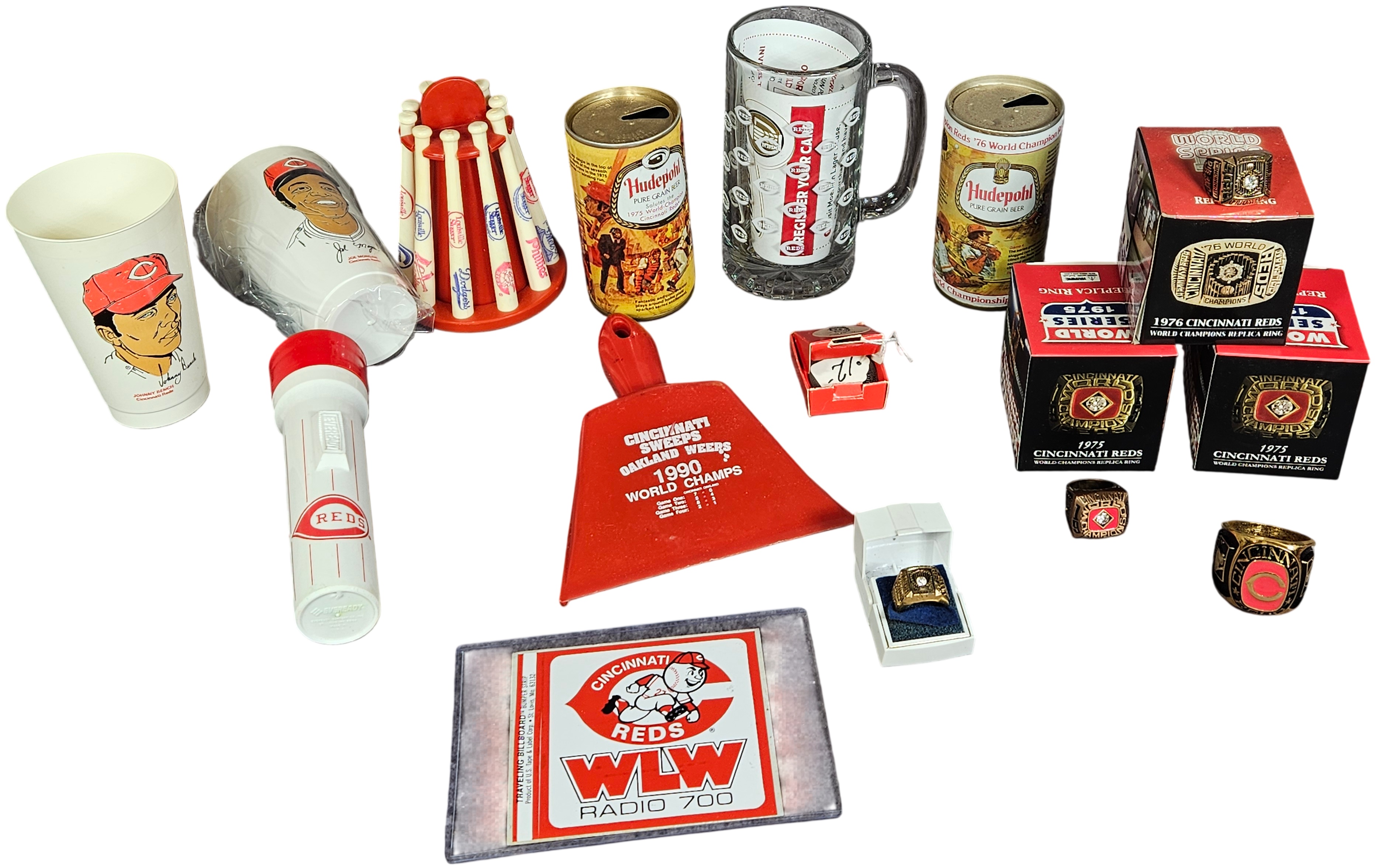 Lot 17659 - A Collection of Cincinnati Reds World Series Commemorative ...