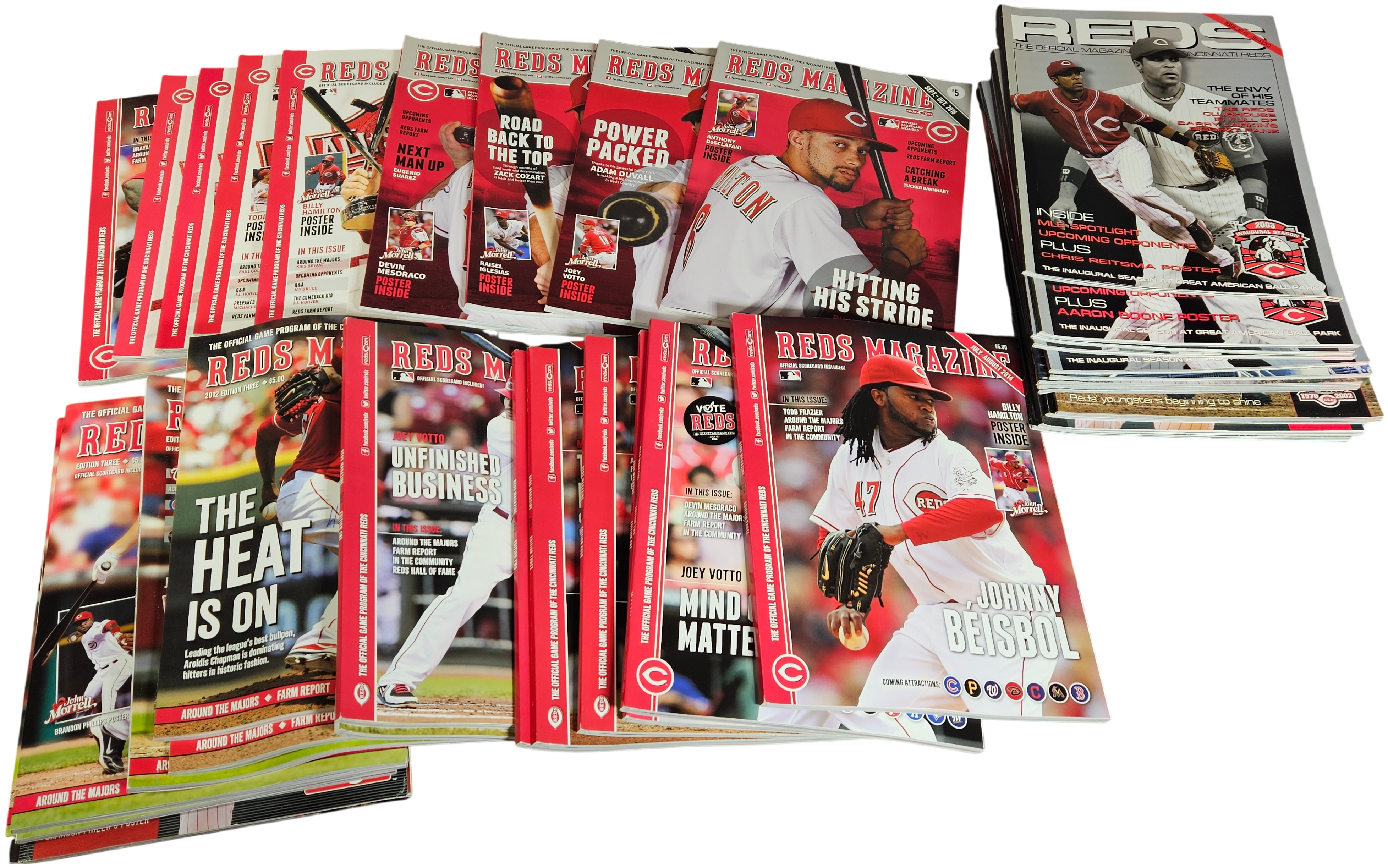 Lot 17693 - A Collection of Cincinnati Reds Official Game Programs