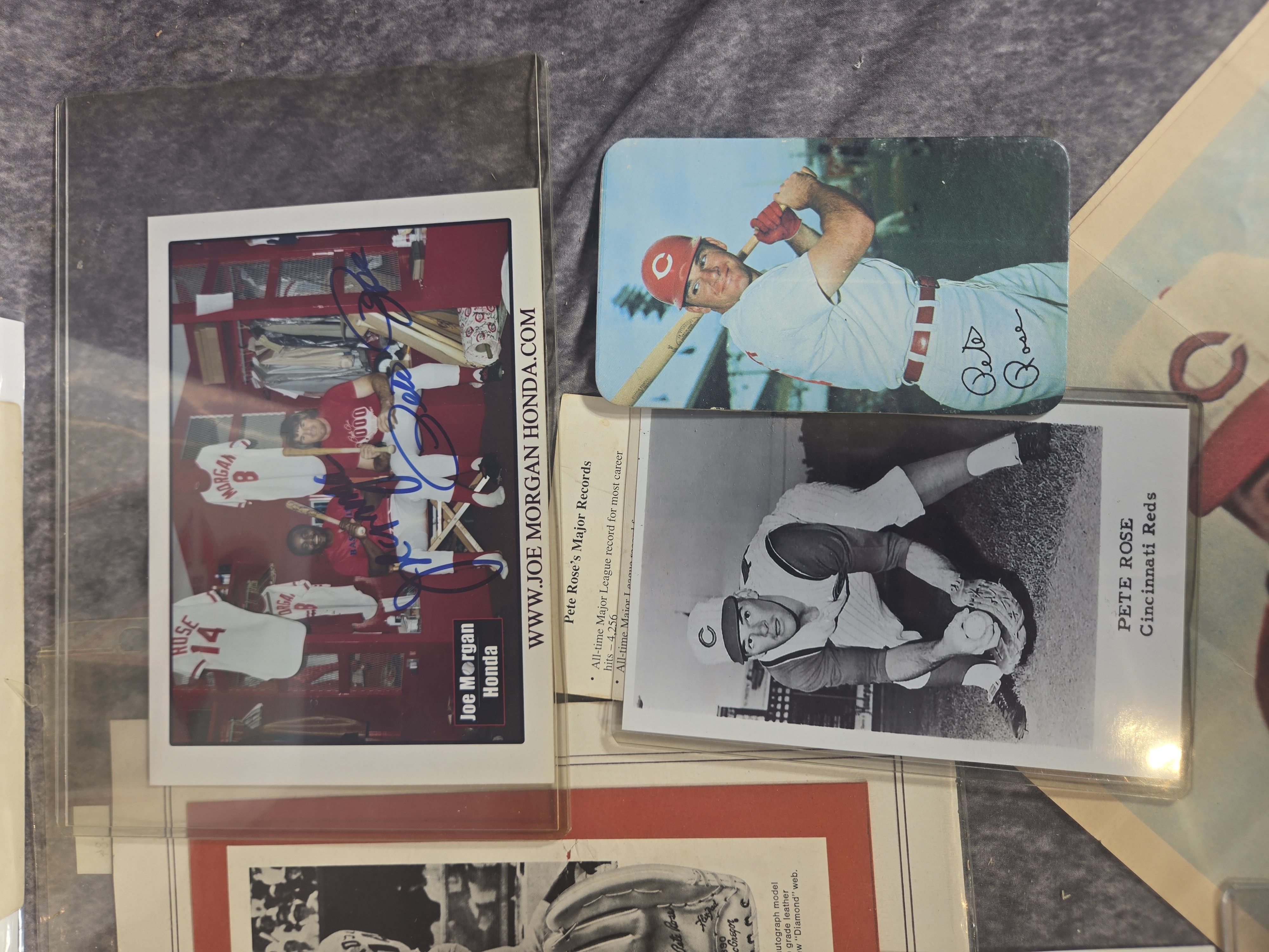 Lot 17701 - A Collection of Cincinnati Reds and Pete Rose Baseball ...
