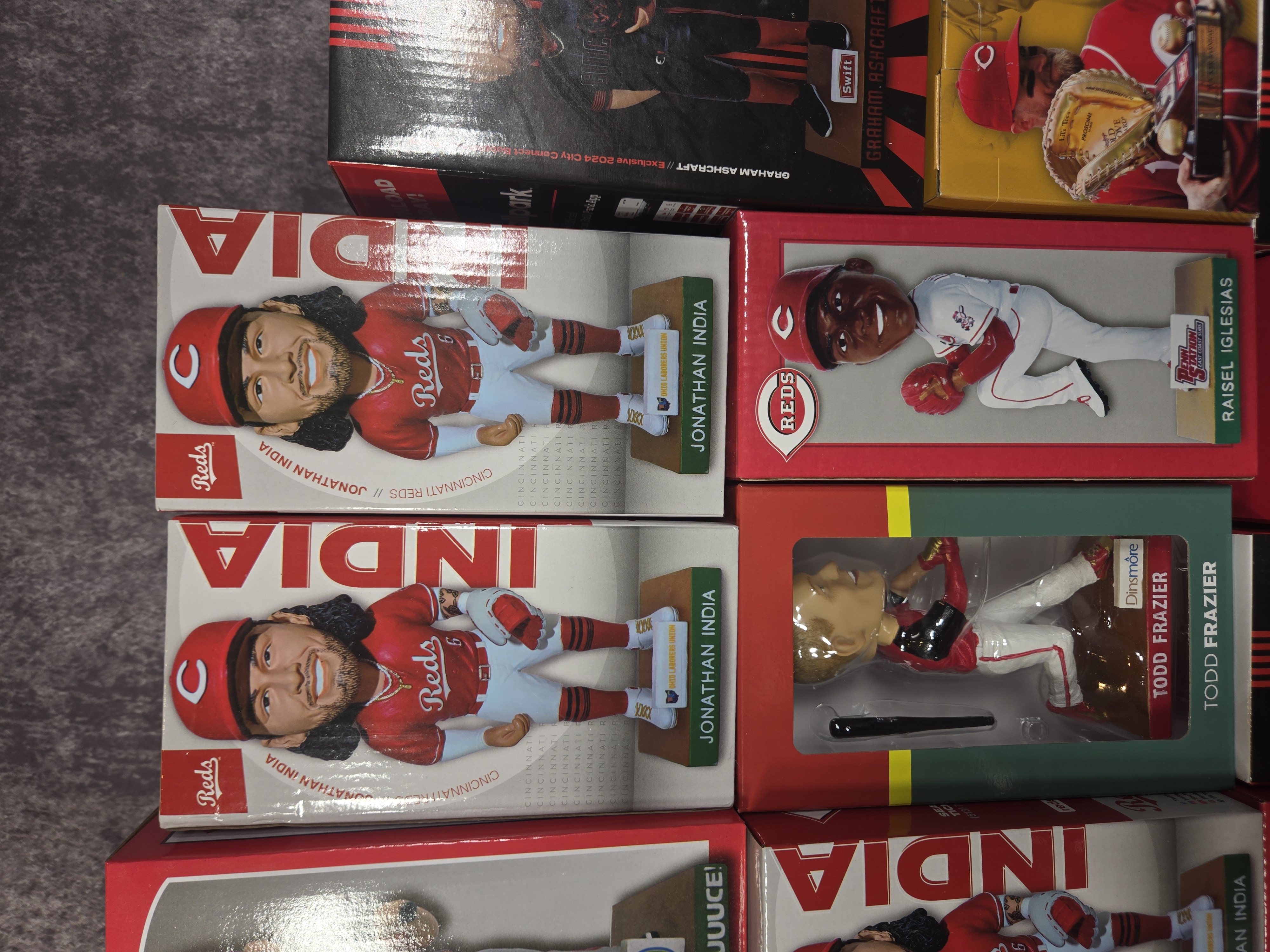 Lot 17867 - A Collection of Cincinnati Reds MLB Bobbleheads and ...