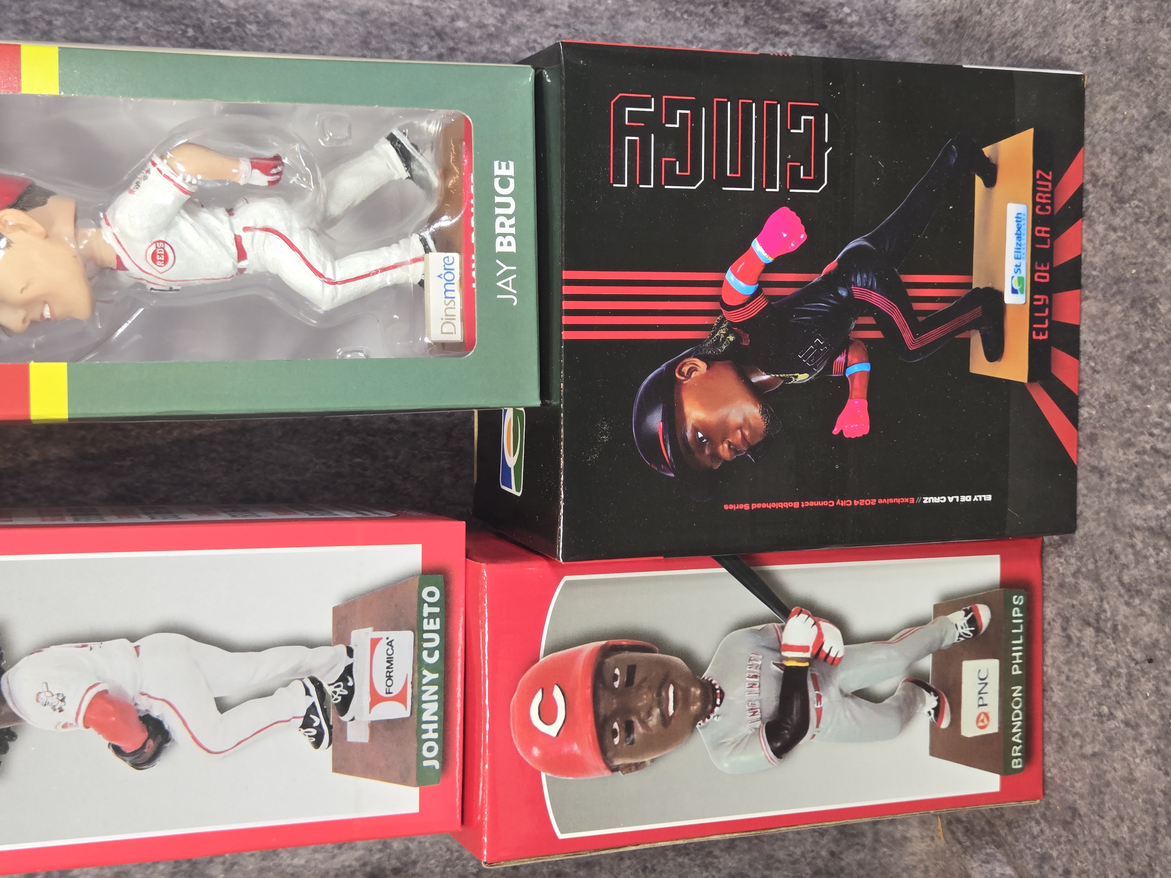 Lot 17867 - A Collection of Cincinnati Reds MLB Bobbleheads and ...