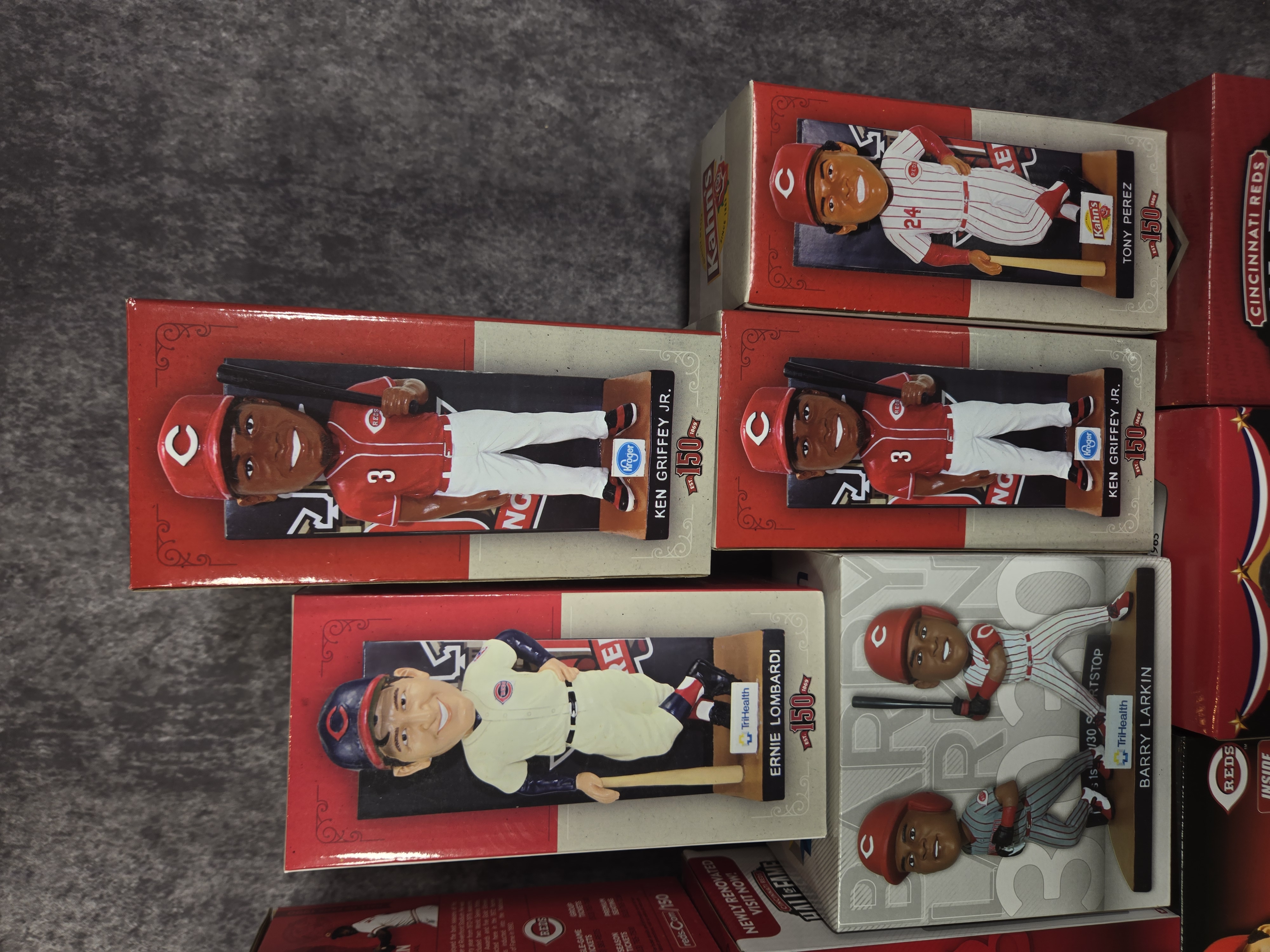 Lot 17870 - A Collection of Cincinnati Reds Commemorative Bobbleheads ...