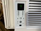 GE 6000 BTU Window Air Conditioner and Idylis Portable Air Conditioner. A GE 6,000 BTU window Image - 3