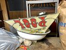 An Assortment of Antique and Vintage Estate Items Including Furniture Collectibles and Art. Walko Image - 1