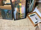 An Assortment of Antique and Vintage Estate Items Including Furniture Collectibles and Art. Walko Image - 32