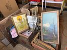 An Assortment of Antique and Vintage Estate Items Including Furniture Collectibles and Art. Walko Image - 34