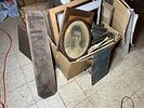 An Assortment of Antique and Vintage Estate Items Including Furniture Collectibles and Art. Walko Image - 38