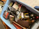 An Assortment of American Primitive Furniture, Antique Tools, and Household Collectibles. Garage Image - 16