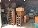 An Assortment of American Primitive Furniture, Antique Tools, and Household Collectibles. Garage Image - 7
