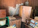 An Assortment of American Primitive Furniture, Antique Tools, and Household Collectibles. Garage Image - 18