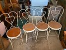 An Assortment of American Primitive Furniture, Antique Tools, and Household Collectibles. Garage Image - 12