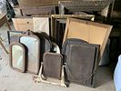 An Assortment of American Primitive Furniture, Antique Tools, and Household Collectibles. Garage Image - 30
