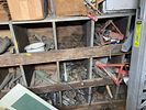An Assortment of American Primitive Furniture, Antique Tools, and Household Collectibles. Garage Image - 31