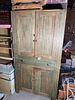 An Assortment of American Primitive Furniture, Antique Tools, and Household Collectibles. Garage Image - 1