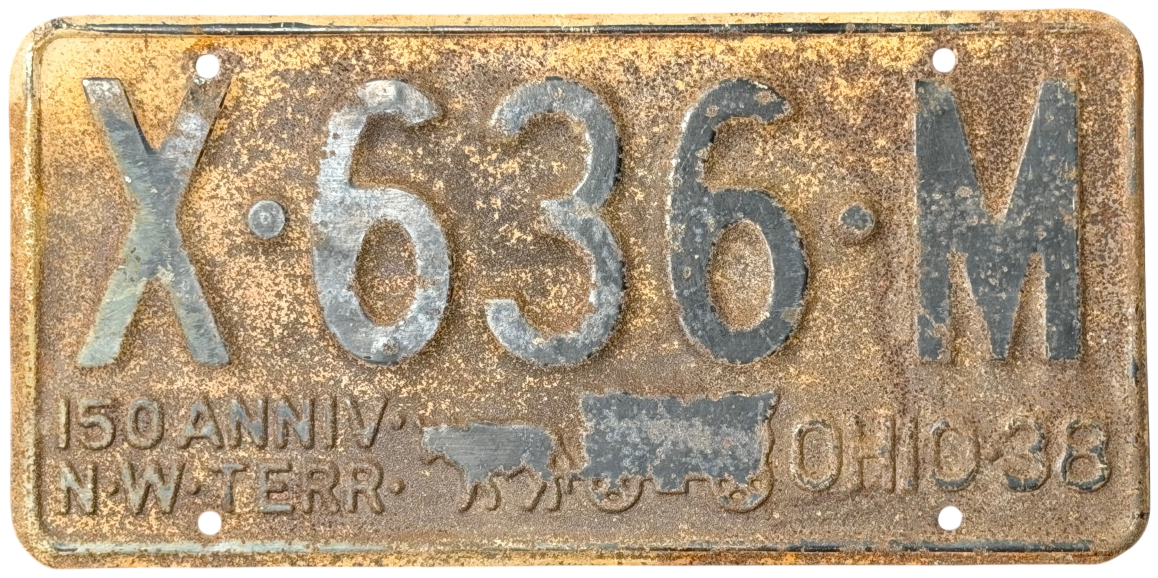 Lot 8243 - 1938 Ohio 150th Anniversary Northwest Territory