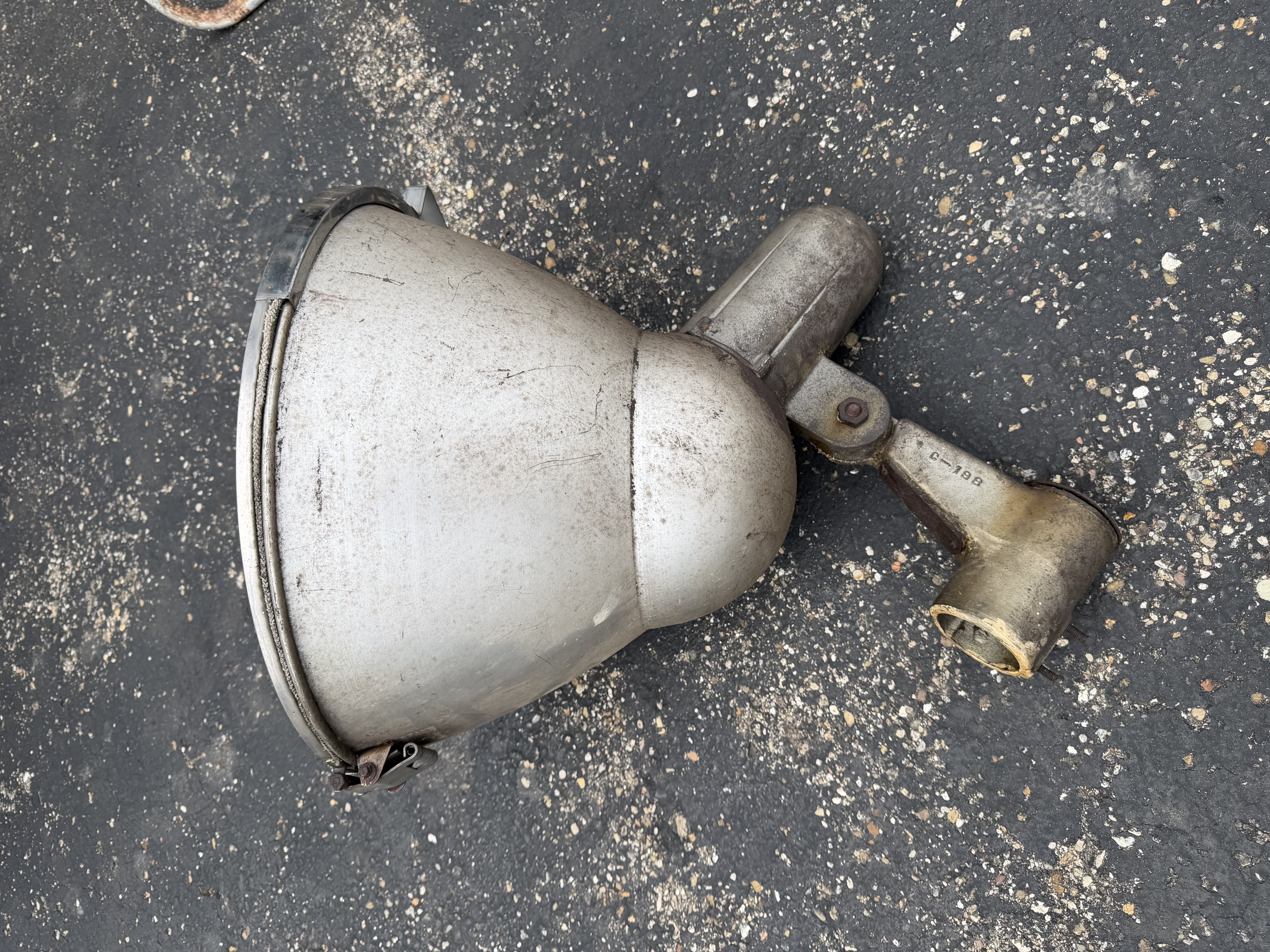 Vintage Industrial Large Stadium Floodlight Attributed to Crouse-Hinds