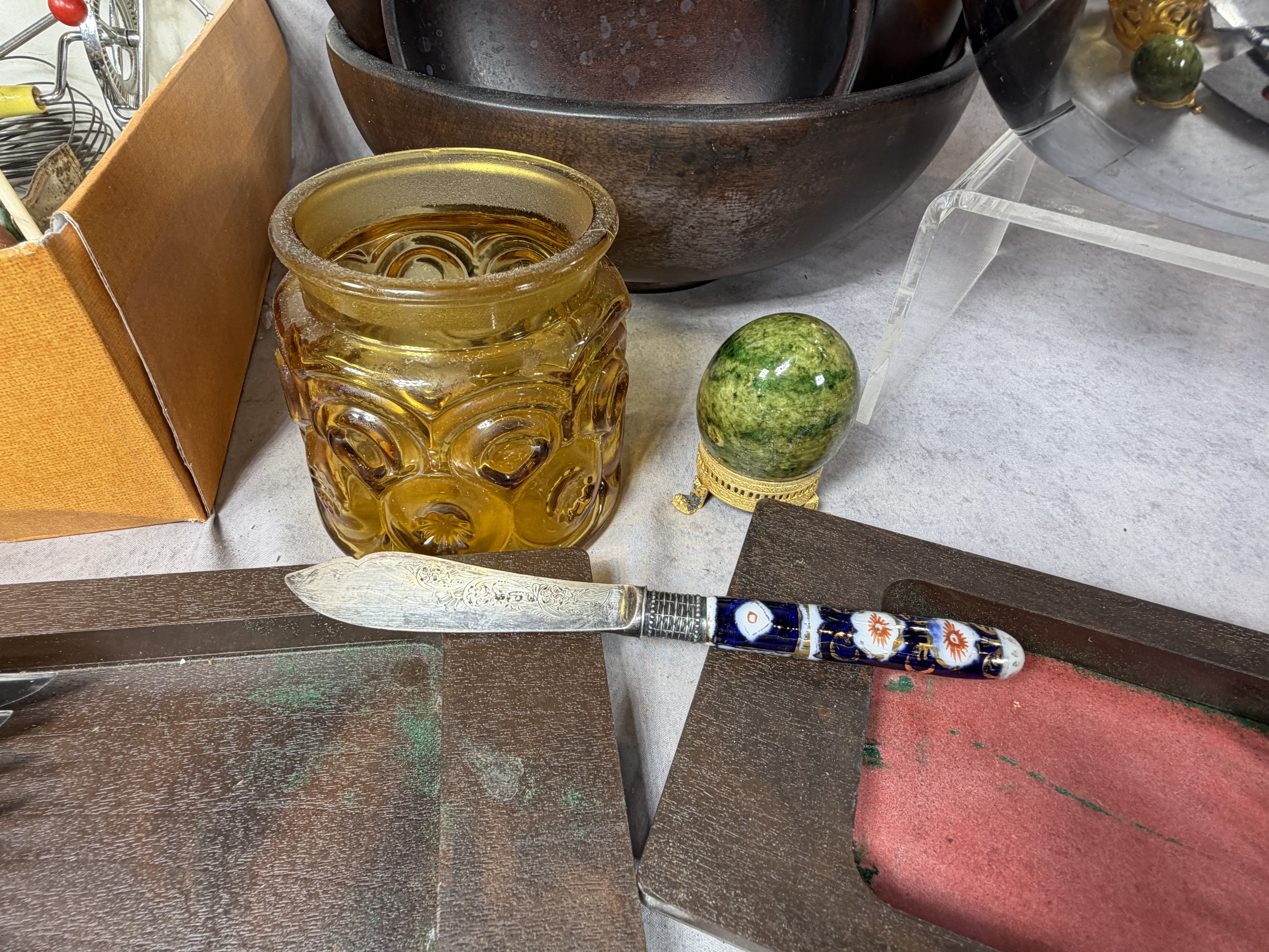An Assortment of Vintage Mid-Century Modern Kitchenware and Tableware Including West Bend and Carvel Hall